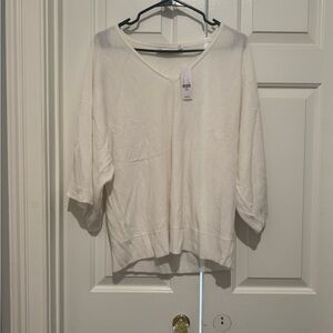 New York and Company three-quarter sleeve sweater